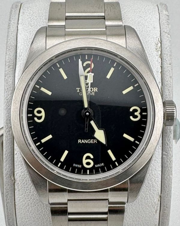 No Reserve - 2026 Tudor Ranger 36MM Black Dial Steel Bracelet (79930)