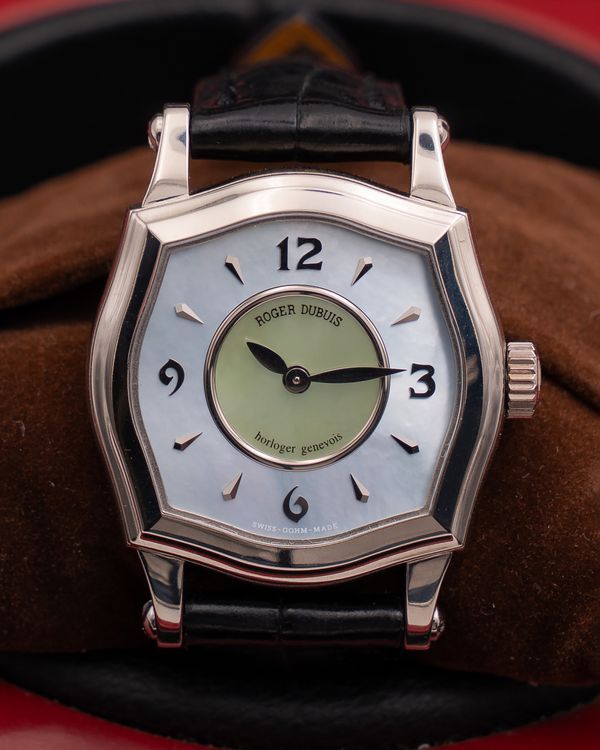 2000 Roger Dubuis Sympathie 37MM Mother of Pearl Dial Leather Strap (S27180)
