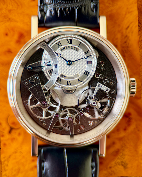 2019 Breguet Tradition 40MM Skeleton Dial Leather Strap (7097BB/G1/9WU)