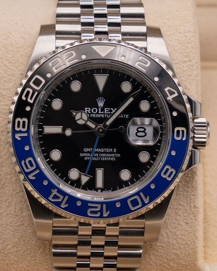 2020 Rolex GMT-Master II "Batgirl" 40MM Black Dial Jubilee Bracelet (126710BLNR)