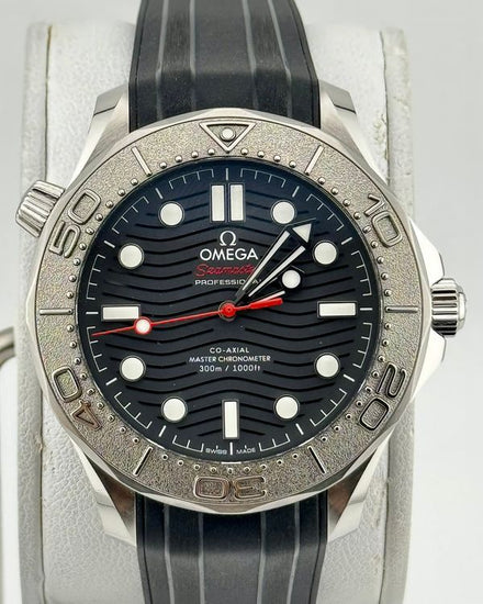No Reserve - 2025 Omega Seamaster Diver 300M "Nekton Edition" 42MM Black Dial Rubber Strap (210.32.42.20.01.002)