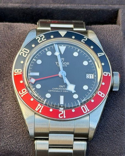 2021 Tudor Black Bay GMT "Pepsi" 41MM Black Dial Steel Bracelet (79830RB)