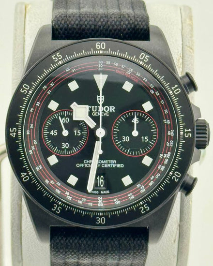 No Reserve - 2026 Tudor Pelagos FXD Chrono “Cycling Edition” 43MM Black Dial Textile Strap (25827KN)