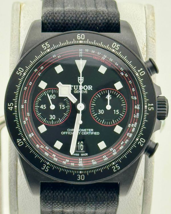 No Reserve - 2026 Tudor Pelagos FXD Chrono “Cycling Edition” 43MM Black Dial Textile Strap (25827KN)