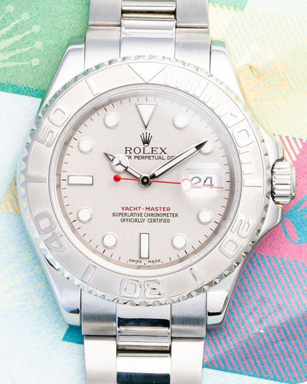 2003 Rolex Yacht-Master 40MM Silver Dial Oyster Bracelet (16622)