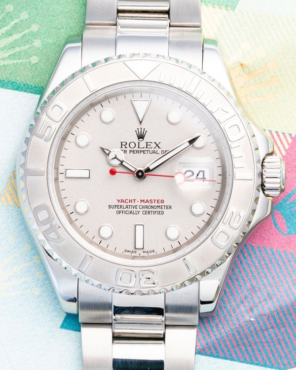 2003 Rolex Yacht-Master 40MM Silver Dial Oyster Bracelet (16622)