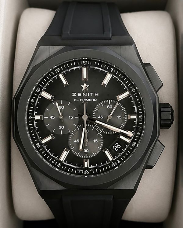 2026 Zenith Defy Skyline Chronograph 42MM Black Dial Ceramic Bracelet (49.9500.3600/21.I001)