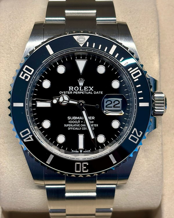 2026 Rolex Submariner Date 41MM Black Dial Oyster Bracelet (126610LN)