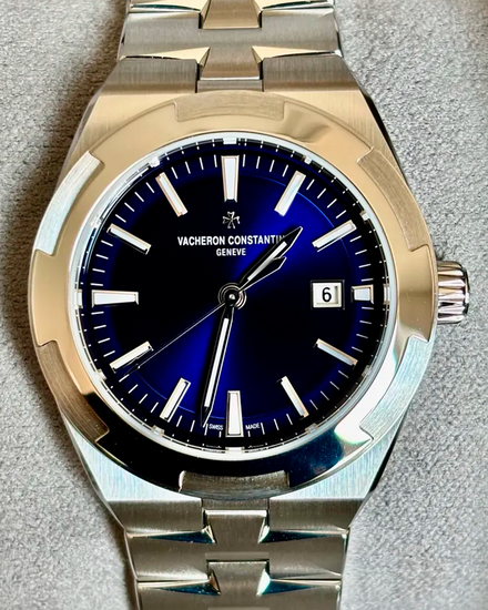 2026 Vacheron Constantin Overseas 34.5MM Blue Dial Steel Bracelet (4600V/200A-B980)