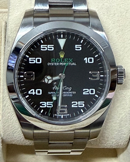 2017 Rolex Air-King 40MM Black Dial Oyster Bracelet (116900)