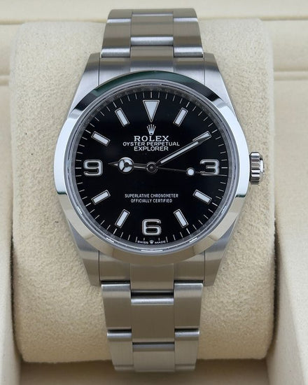 2025 Rolex Explorer 36MM Black Dial Oyster Bracelet (124270)