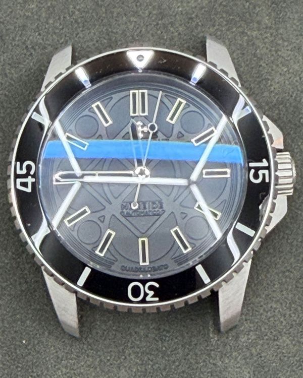 Venezianico Nereide Quadrilobato L.E. 42MM Black Dial Leather Strap (Cal. MV285)