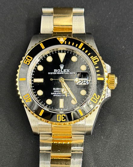 2023 Rolex Submariner Date 41MM Black Dial Two-Tone Oyster Bracelet (126613LN)