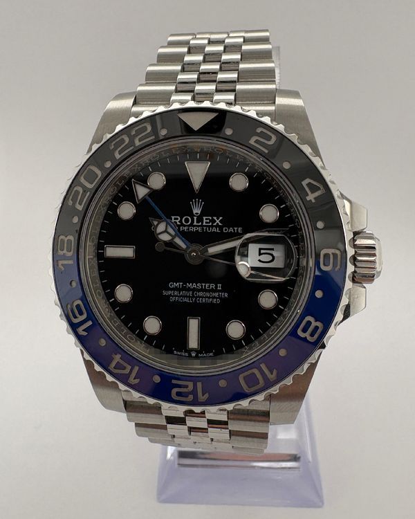 2025 Rolex GMT-Master II "Batgirl" 40MM Black Dial Jubilee Bracelet (126710BLNR)