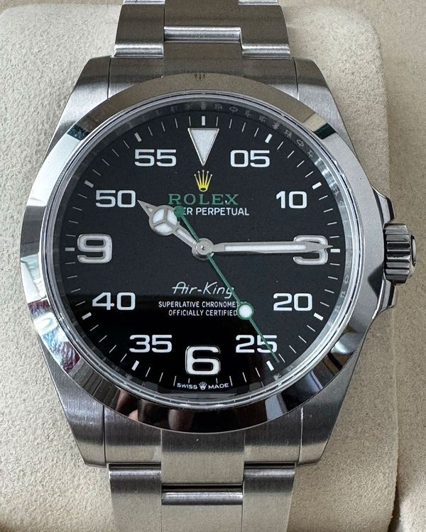 2026 Rolex Air-King 40MM Black Dial Oyster Bracelet (126900)
