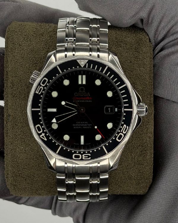 Omega Seamaster Diver 300M 41MM Black Dial Steel Bracelet (212.30.41.20.01.003)