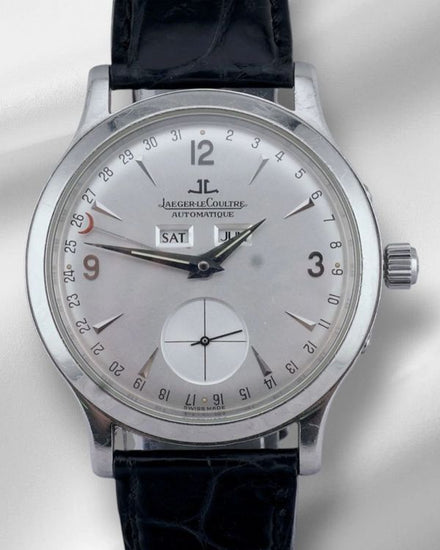 1995 Jaeger-LeCoultre Master Control 37MM Silver Dial Leather Strap (140.840.872B)