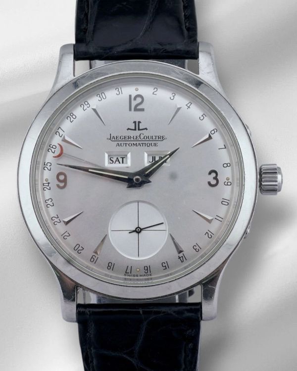 1995 Jaeger-LeCoultre Master Control 37MM Silver Dial Leather Strap (140.840.872B)
