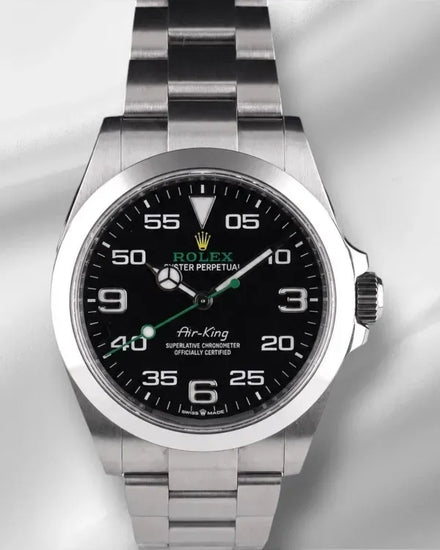 2024 Rolex Air-King 40MM Black Dial Oyster Bracelet (126900)