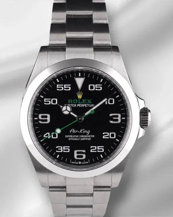 2024 Rolex Air-King 40MM Black Dial Oyster Bracelet (126900)