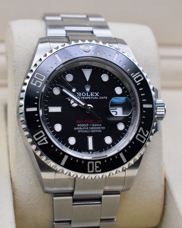 2025 Rolex Sea-Dweller "Red Letters 50th Anniversary" 43MM Black Dial Oyster Bracelet (126600)