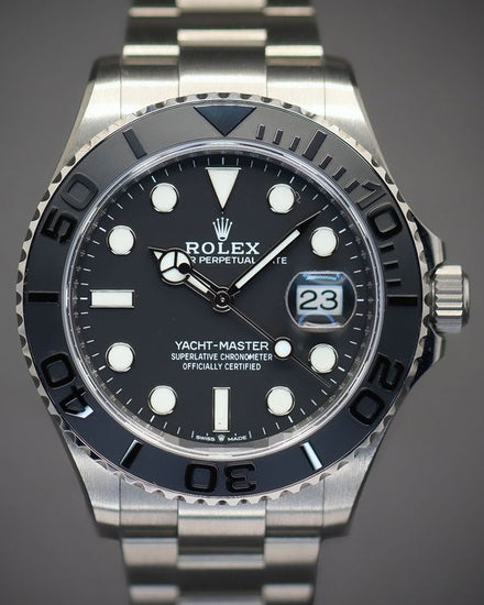 Rolex Yacht-Master 42MM Black Dial Titanium Oyster Bracelet (226627)