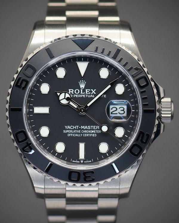 Rolex Yacht-Master 42MM Black Dial Titanium Oyster Bracelet (226627)