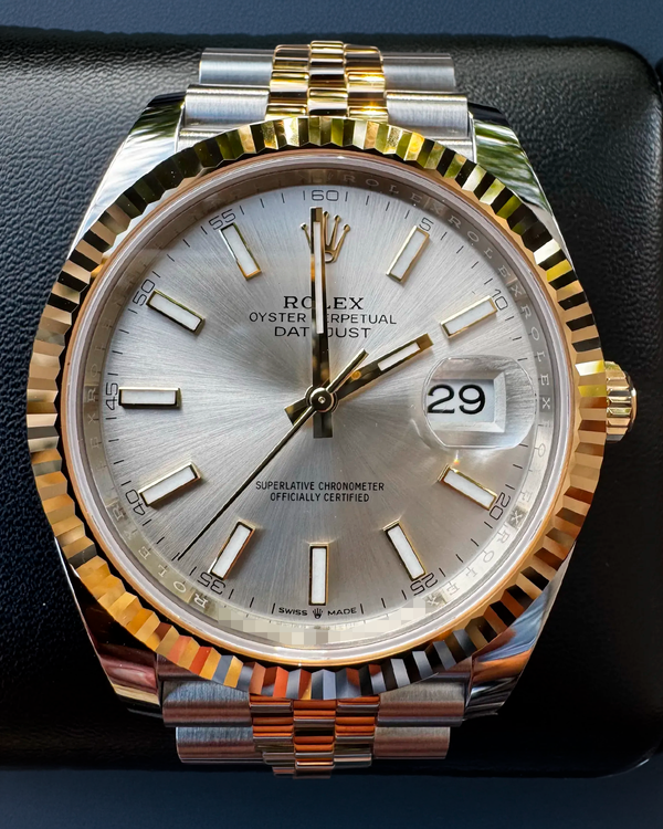 2026 Rolex Datejust 41MM Silver Dial Two-Tone Jubilee Bracelet (126333)