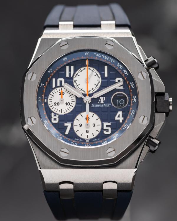 Audemars Piguet Royal Oak Offshore 42MM Blue Dial Rubber Strap (26470ST.OO.A027CA.01)