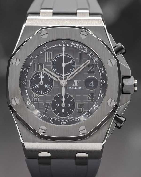 Audemars Piguet Royal Oak Offshore Chronograph "Elephant" 42MM Grey Dial Rubber Strap (26470ST.OO.A104CR.01)