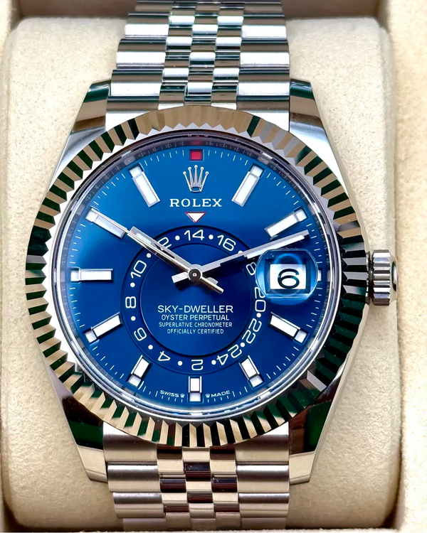 2026 Rolex Sky-Dweller 42MM Blue Dial Jubilee Bracelet (336934)