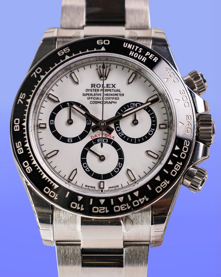 2026 Rolex Cosmograph Daytona "Panda" 40MM White Dial Oyster Bracelet (126500LN)