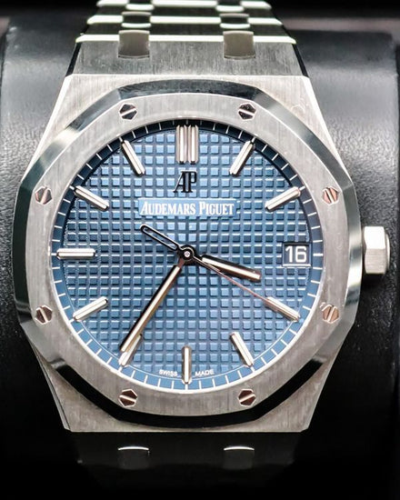 2020 Audemars Piguet Royal Oak 41MM Blue Dial Steel Bracelet (15500ST.OO.1220ST.01)