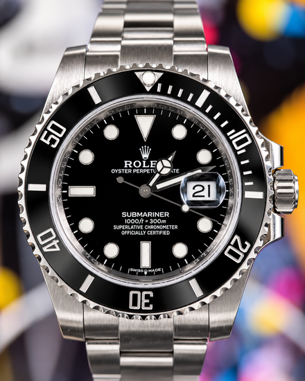 2019 Rolex Submariner Date 40MM Black Dial Oyster Bracelet (116610LN)