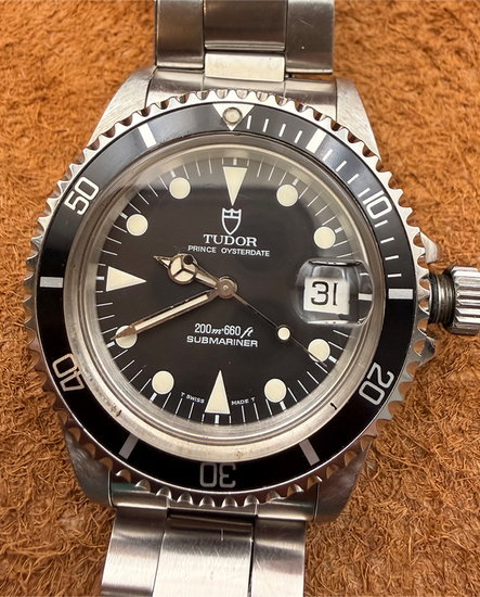 1994 Tudor Submariner Date 40MM Black Dial Steel Bracelet (79090)