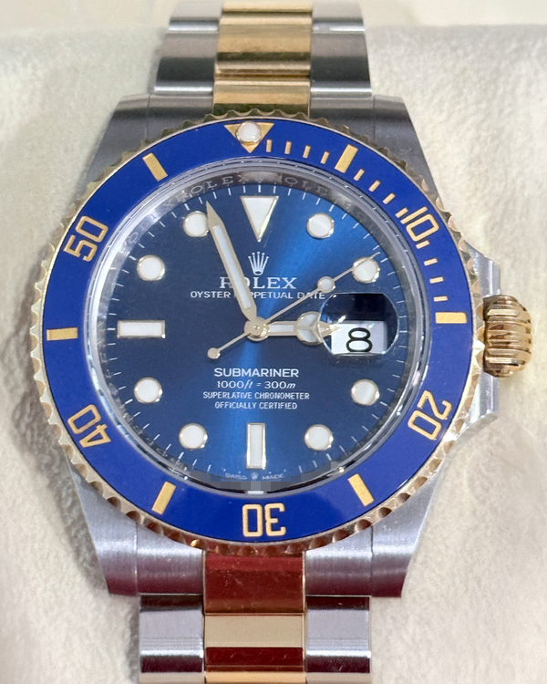 2023 Rolex Submariner Date "Bluesy" 41MM Blue Dial Two-Tone Oyster Bracelet (126613LB)