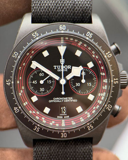 2026 Tudor Pelagos FXD Chrono “Cycling Edition” 43MM Black Dial Textile Strap (25827KN)