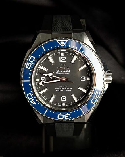 2025 Omega Seamaster Planet Ocean 600M 42MM Black Dial Rubber Strap (217.32.42.21.01.002)
