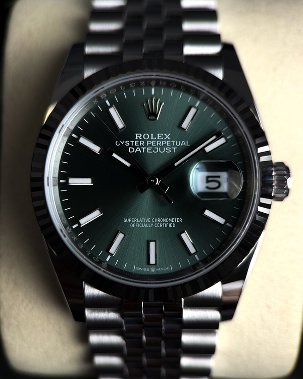 2026 Rolex Datejust 36MM Green Dial Jubilee Bracelet (126234)