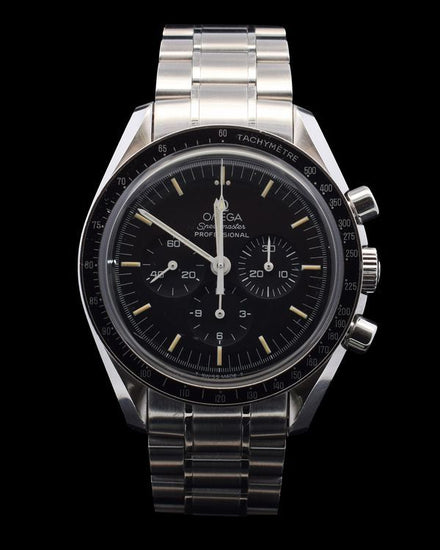 Omega Speedmaster Professional Moonwatch 42MM Black Dial Steel Bracelet (3570.50)