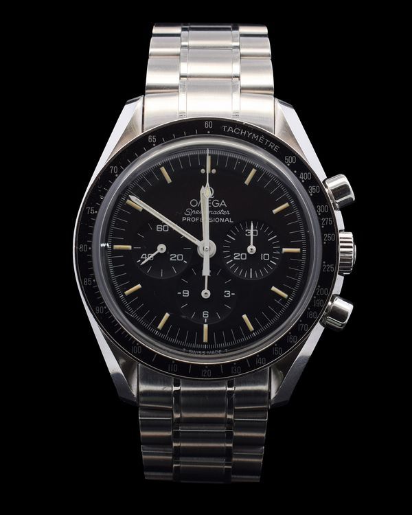 Omega Speedmaster Professional Moonwatch 42MM Black Dial Steel Bracelet (3570.50)