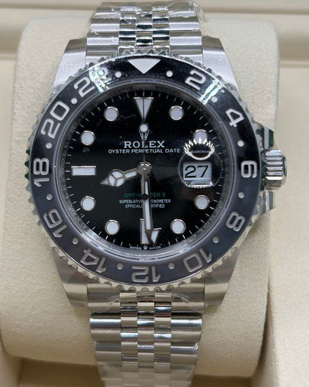 2026 Rolex GMT-Master II "Bruce Wayne" 40MM Black Dial Jubilee Bracelet (126710GRNR)