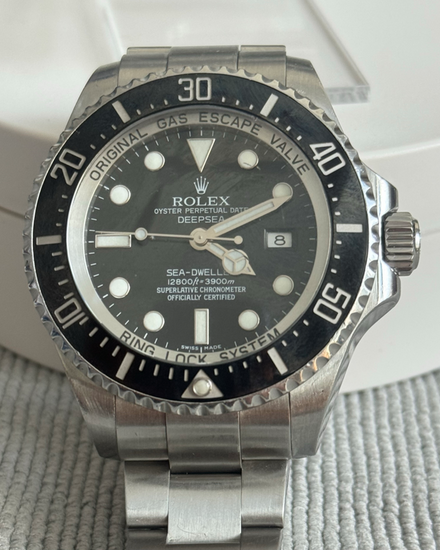 No Reserve - 2009 Rolex Sea-Dweller Deepsea 44MM Black Dial Oyster Bracelet (116660)