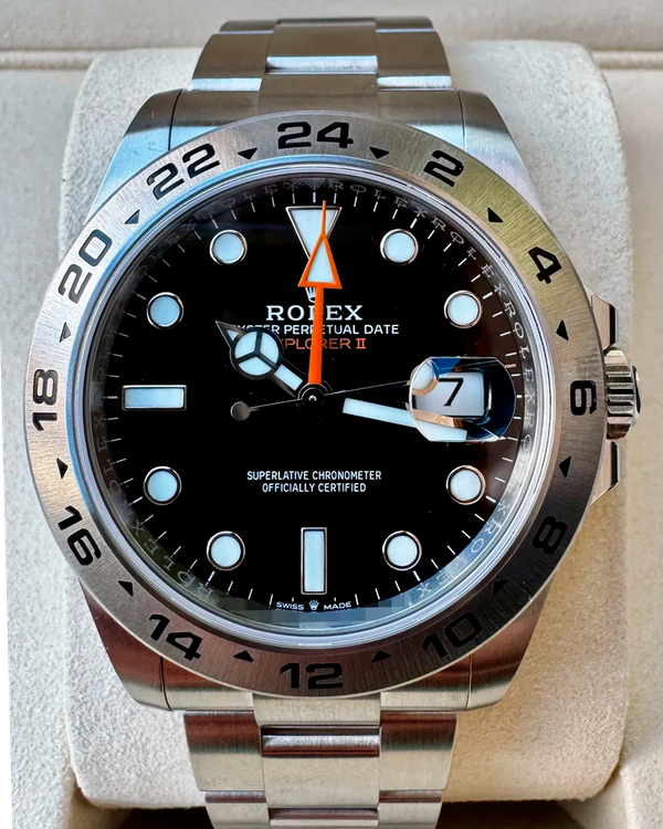 2026 Rolex Explorer II 42MM Black Dial Oyster Bracelet (226570)