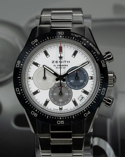 2021 Zenith Chronomaster Sport 41MM White Dial Steel Bracelet (03.3100.3600/69.M3100)