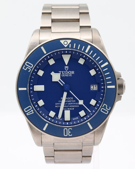 No Reserve - 2025 Tudor Pelagos 42MM Blue Dial Titanium Bracelet (25600TB)