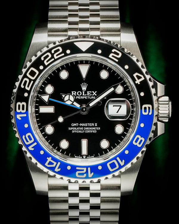 2026 Rolex GMT-Master II "Batgirl" 40MM Black Dial Jubilee Bracelet (126710BLNR)
