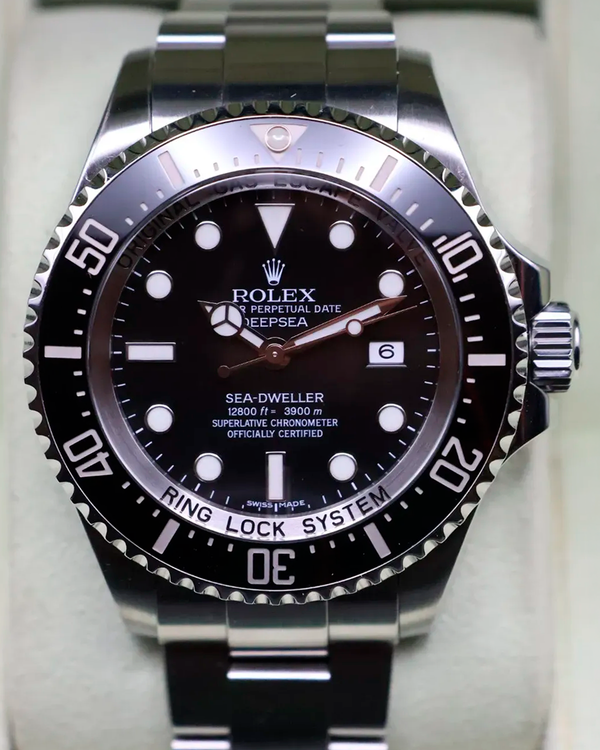 No Reserve - 2013 Rolex Sea-Dweller Deepsea 44MM Black Dial Oyster Bracelet (116660)