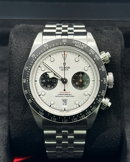 2026 Tudor Black Bay Chrono "Panda" 41MM White Dial Steel Bracelet (79360N)