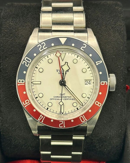 2026 Tudor Black Bay GMT "Pepsi" 41MM White Dial Steel Bracelet (79830RB)
